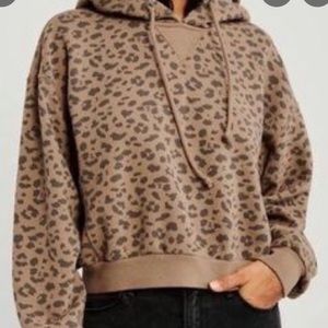 Abercrombie Cheetah Hoodie Sweatshirt
